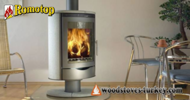 Romotop Stromboli 01 - Contemporary Wood Burning Stove - Turkey