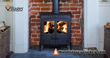 British made Villager 'Duo' - Multi Fuel Stove - www.woodstoves-turkey.com